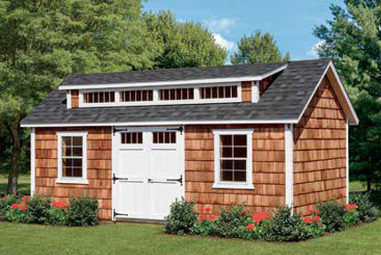 sheds with dormers lancaster pa